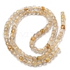 Natural Gold Rutilated Quartz Beads Strands G-A097-D02-05-3