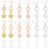 304 Stainless Stee Dangle Earring Findings EJEW-GA00003-1
