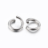 Non-Tarnish 304 Stainless Steel Open Jump Rings LS-X-STAS-H437-9x1mm-2