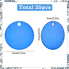 25Pcs Aluminum Pendants FIND-SP0002-68B-01-2