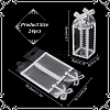 Transparent PVC Candy Treat Gift Box CON-WH0085-58C-2