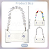 Acrylic Link Pendant Decorations HJEW-OC00031-2