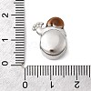 304 Stainless Steel Enamel European Beads STAS-D153-33P-3