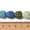 Natural Lava Rock Beads Strands G-N0114-A40-4