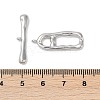 Brass Toggle Clasps KK-Q030-13P-4