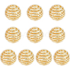 BENECREAT Brass Beads KK-BC0008-86-1