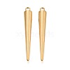 304 Stainless Steel Pendants STAS-T075-22B-G-1