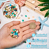 Cheriswelry 4 Strands 4 Style Handmade Polymer Clay Beads CLAY-CW0001-04-4