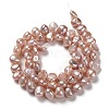 Natural Cultured Freshwater Pearl Beads Strands PEAR-L033-45B-3