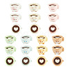 42Pcs 7 Colors Coffee Cup Resin Mini Model DJEW-TA0001-40-2