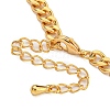 Brass Charm Bracelets for Women BJEW-U008-19G-01-3