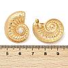 304 Stainless Steel ABS Plastic Pearl Stud Earrings STAS-D368-01A-G-5