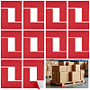 PVC L Shaped Location Marking Corner Sticker DIY-WH0504-919B-1