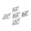 Non-Tarnish 201 Stainless Steel Pendants STAS-T056-LA713-1-3