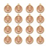Golden Plated Alloy Enamel Charms LS-ENAM-S118-06I-2