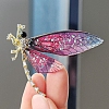 Dragonfly Rhinestone Brooch PW-WG92485-02-1