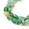 Natural Green Onyx Agate Beads Strands G-K395-A08-01-4