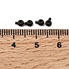 304 Stainless Steel Crimp Beads STAS-G361-02B-3