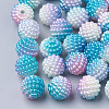 Imitation Pearl Acrylic Beads OACR-T004-12mm-07-1