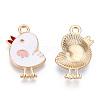 Alloy Enamel Pendants ENAM-S119-004A-1