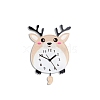 Acrylic Deer Clocks Model PW-WG8E369-01-1