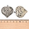 Natural Dalmatian Jasper Pendants GG-K002-04L-3