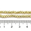 Electroplate Glass Beads Strands X-EGLA-D030-15A-03-2