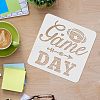 Plastic Reusable Drawing Painting Stencils Templates DIY-WH0172-176-3