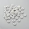 Iron Rhinestone Spacer Beads RB-A008-8MM-S-3