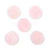 Natural Rose Quartz Cup Mats G-P462-03A-1