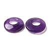 Natural Amethyst Pendants G-T122-76H-2