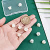 10Pcs Natural Sea Shell Carved Beads SHEL-PH0001-64-3