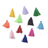 Polycotton(Polyester Cotton) Tassel Pendant Decorations FIND-G011-M-1