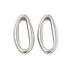 Non-Tarnish 304 Stainless Steel Linking Rings STAS-A095-04A-P-1