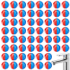 PVC Hot & Cold Water Marking for Faucet FIND-WH0173-508A-1-1