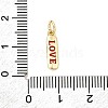 Brass Enamel Charms KK-P338-01G-B02-3