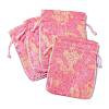 Chinese Style Silk Drawstring Jewelry Gift Bags PAAG-PW0005-05B-1