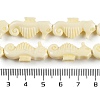 Synthetic Coral Carved Beads Strands CORA-C003-03-4