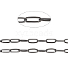 304 Stainless Steel Paperclip Chains CHS-F010-01B-B-1