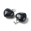 Synthetic Blue Goldstone Pendants G-F820-10A-32-2