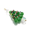 Cat Eye Beads Pendants PALLOY-TA00277-3