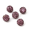 Polymer Clay Rhinestone Beads X-RB-C1438-10mm-A10-3