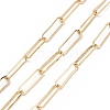 Soldered Brass Paperclip Chains CHC-XCP0001-33-1