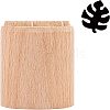 Wood Wax Seal Stamp AJEW-WH0122-018-1