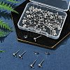 40Pcs 304 Stainless Steel Ball Post Stud Earring Findings STAS-FS0001-76P-7