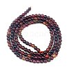 Natural Ganet Beads Strands G-H003-C08-01-5