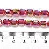 Electroplate Glass Beads Strands EGLA-D030-19A-4