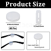 48Pcs Silicone Eyeglasses Ear Grip FIND-CN0002-47B-2