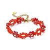 Glass Seed Beads Bracelets for Women BJEW-MZ00143-2