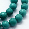 Natural Magnesite Beads Strands G-I199-33-8mm-3